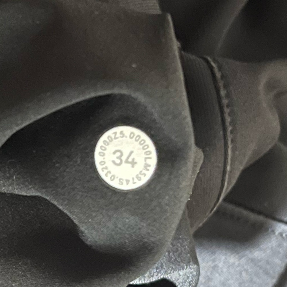 NEW Lululemon Commission Pant Slim 34" *Warpstreme Black size 34 - Picture 6 of 7